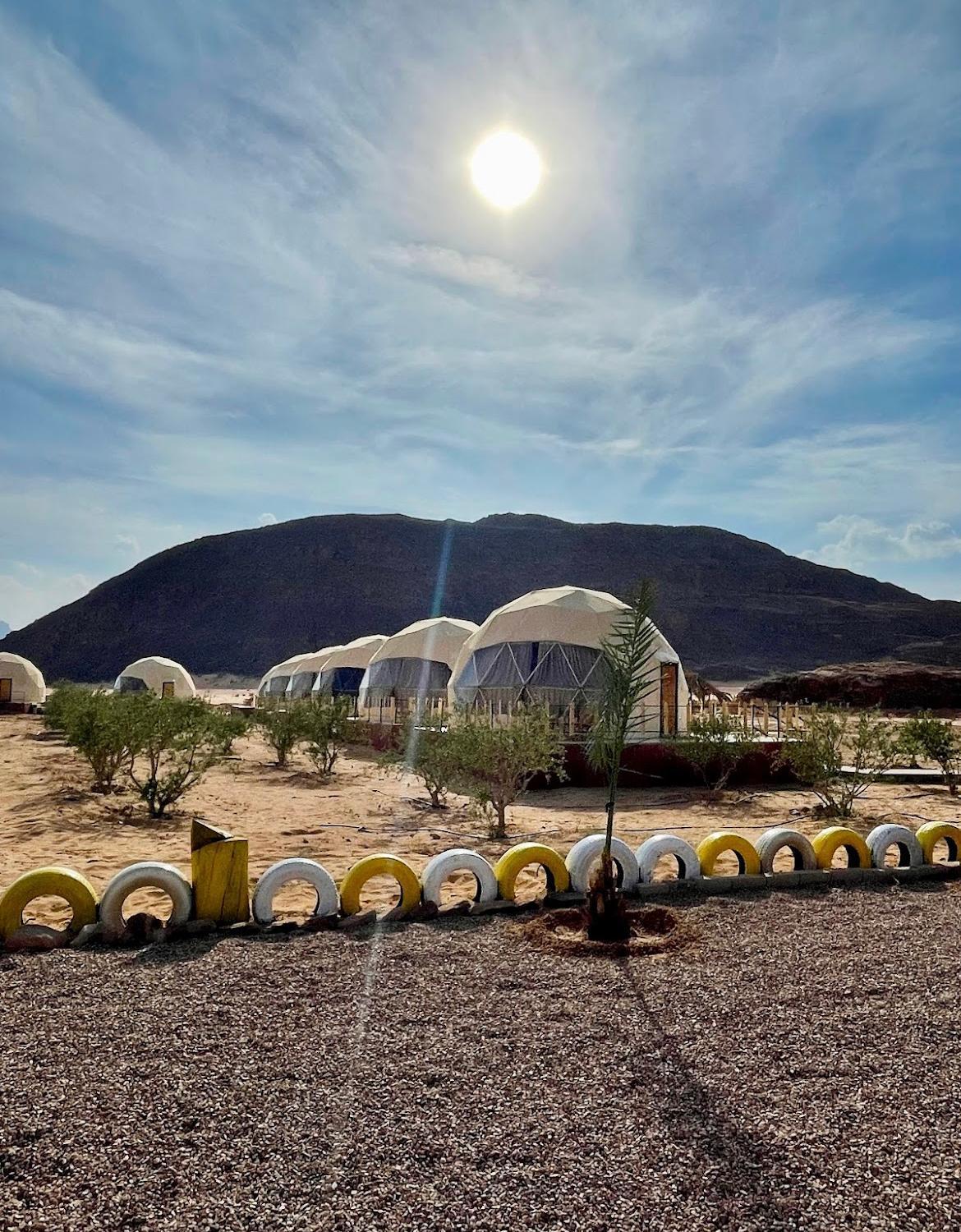 Adel Rum Camp Bubbles Wadi Rum Exterior foto