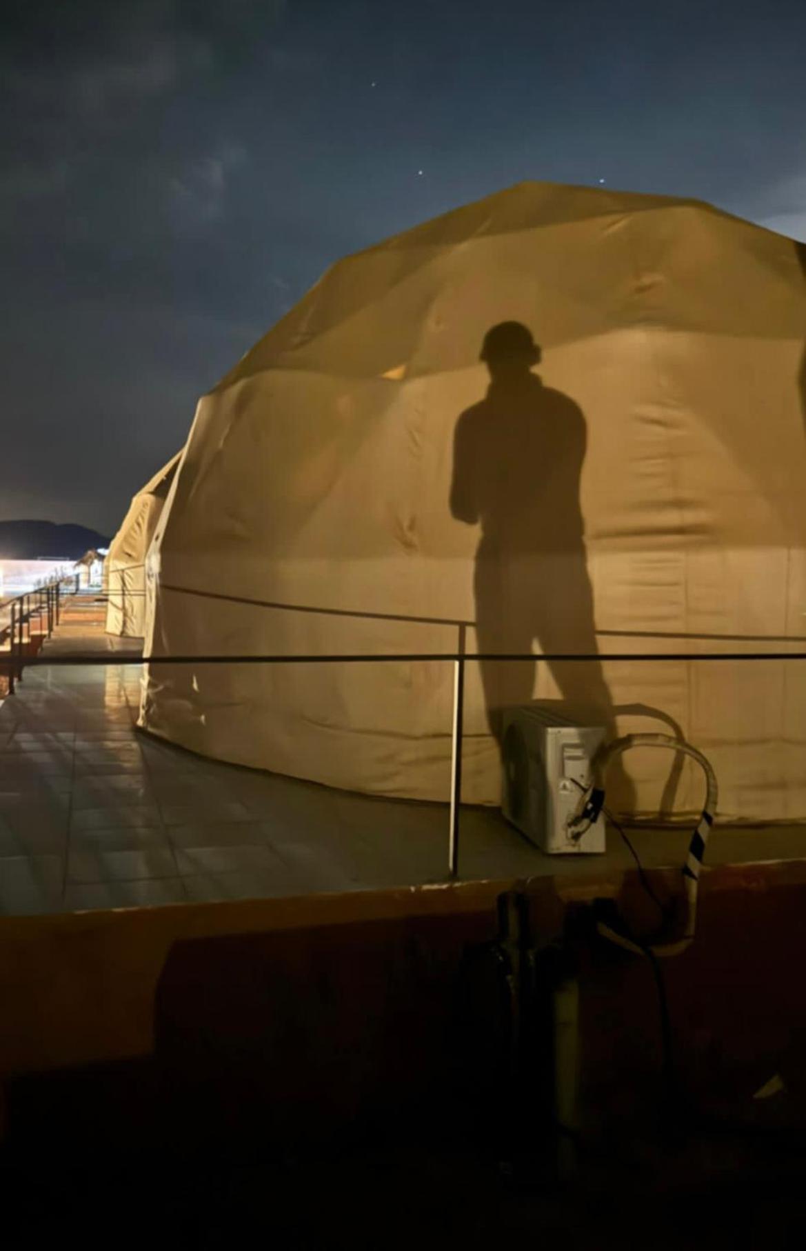 Adel Rum Camp Bubbles Wadi Rum Exterior foto