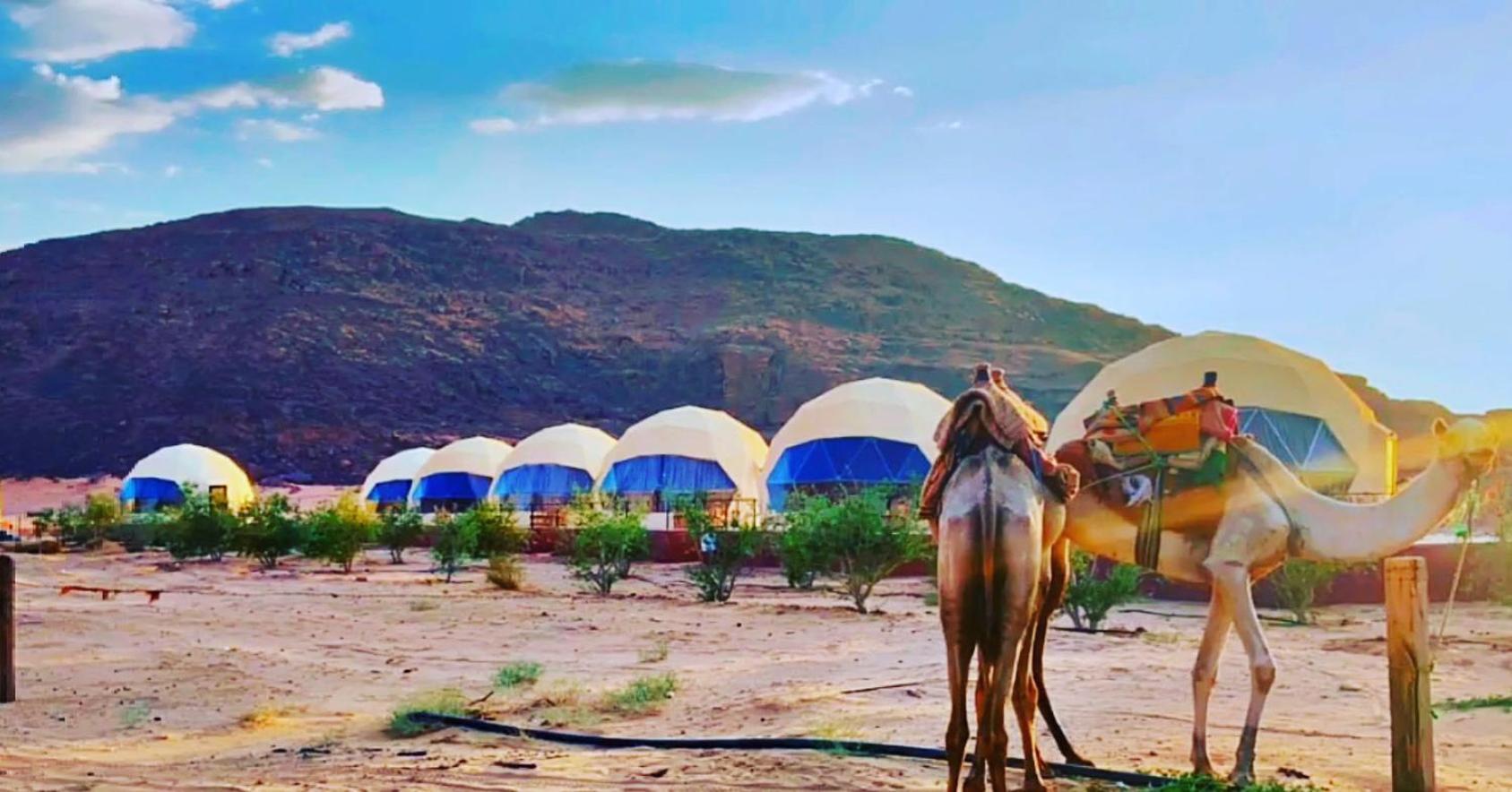Adel Rum Camp Bubbles Wadi Rum Exterior foto